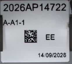 2026AP14722A1-1 label