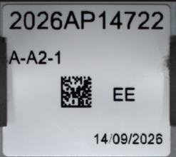 2026AP14722A2-1 label