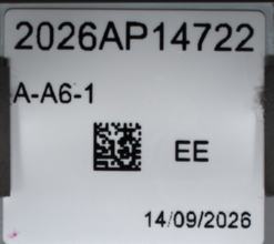 2026AP14722A6-1 label