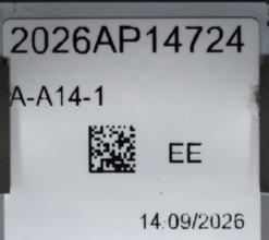 2026AP14724A14-1 label
