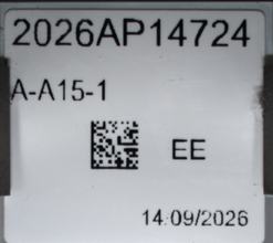 2026AP14724A15-1 label