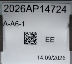 2026AP14724A6-1 label