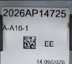 2026AP14725A10-1 label