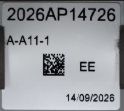 2026AP14726A11-1 label