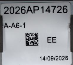 2026AP14726A6-1 label