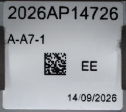 2026AP14726A7-1 label