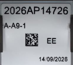 2026AP14726A9-1 label